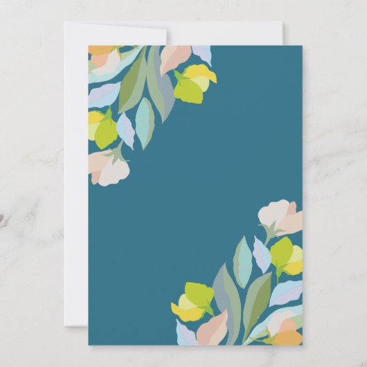 uitnodiging tot het indienen van een kleurrijke Fl (Achterkant)