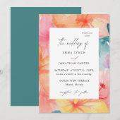 uitnodiging tot het indienen van een kleurrijke tr (Voorkant / Achterkant)