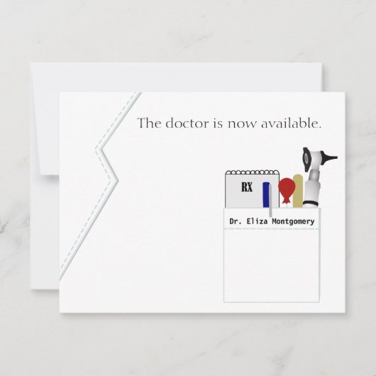 Uitnodiging tot het indienen van een medisch diplo (Voorkant)