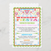 Uitnodiging tot het indienen van een Mexicaanse aa (Voorkant / Achterkant)