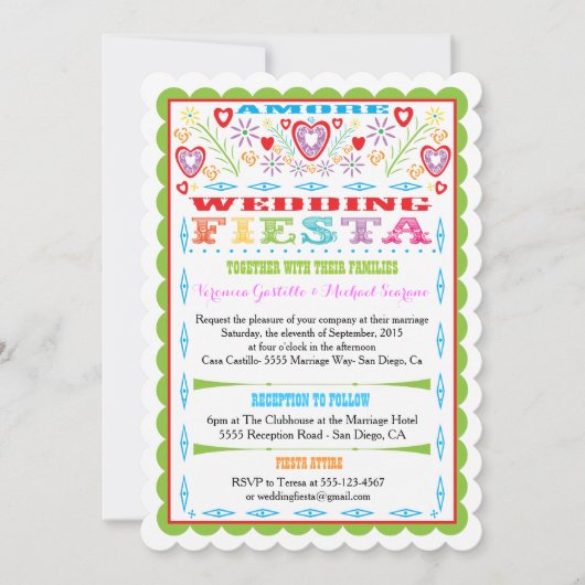 Uitnodiging tot het indienen van een Mexicaanse aa (Voorkant)