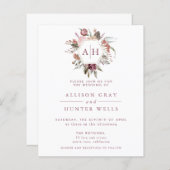 Uitnodiging tot het indienen van een mosterd Roos (Voorkant / Achterkant)