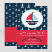 Uitnodiging tot het indienen van een noodgeval (Voorkant / Achterkant)