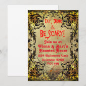  uitnodiging tot het indienen van een Oud Gold Lij (Voorkant / Achterkant)