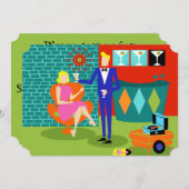 uitnodiging tot het indienen van een paar vragen (Voorkant / Achterkant)