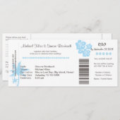 Uitnodiging tot het indienen van een passenhuwelij (Voorkant / Achterkant)