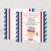 Uitnodiging tot het indienen van een Patriottisch  (Voorkant / Achterkant)