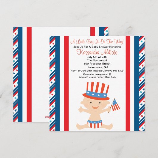 Uitnodiging tot het indienen van een Patriottisch  (Voorkant / Achterkant)