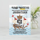 Uitnodiging tot het indienen van een piratenpartij (Staand voorkant)