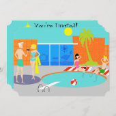  uitnodiging tot het indienen van een Retropoolpar (Voorkant / Achterkant)