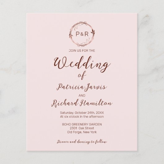 Uitnodiging tot het indienen van een Roos-wedstrij (Voorkant)