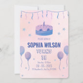 Uitnodiging tot het indienen van een roze miniatuu (Voorkant)