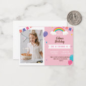 Uitnodiging tot het indienen van een roze-Thaise P (Voorkant / Achterkant in situ)