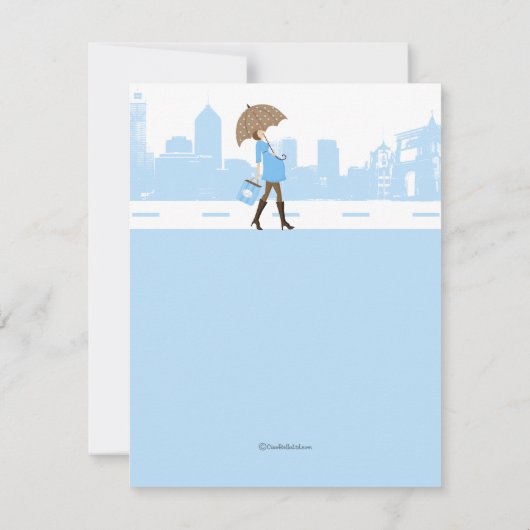 Uitnodiging tot het indienen van een stedelijk gek (Achterkant)