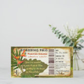 Uitnodiging tot het indienen van een tropische par (Staand voorkant)