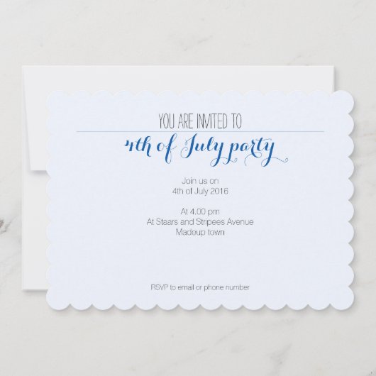 Uitnodiging tot het indienen van een uitnodiging o (Achterkant)