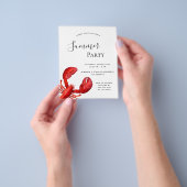 Uitnodiging tot het indienen van een zomerfeest vo flyer (Hand)