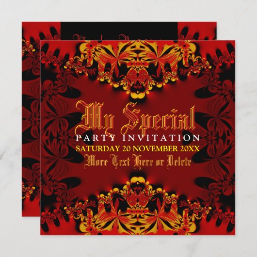 Uitnodiging tot het indienen van experimentele exo (Voorkant / Achterkant)