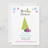 Uitnodiging tot het indienen van feestdagen voor t (Voorkant)