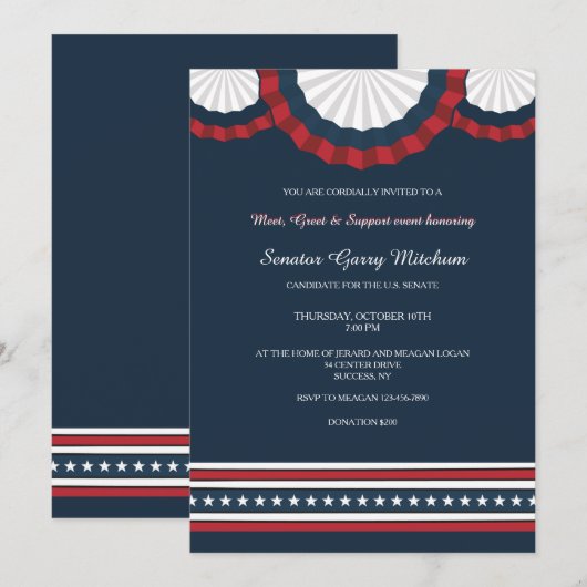 Uitnodiging tot het indienen van fondsen voor patr (Voorkant / Achterkant)