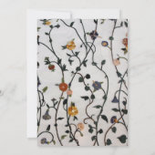 Uitnodiging tot het indienen van geborduurde wijn (Achterkant)