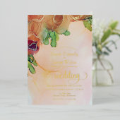  uitnodiging tot het indienen van goudkoorts voor  (Staand Voorkant)