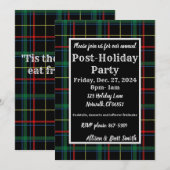 Uitnodiging tot het indienen van holiday (Voorkant / Achterkant)