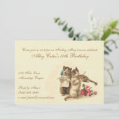 uitnodiging tot het indienen van katten (Staand voorkant)