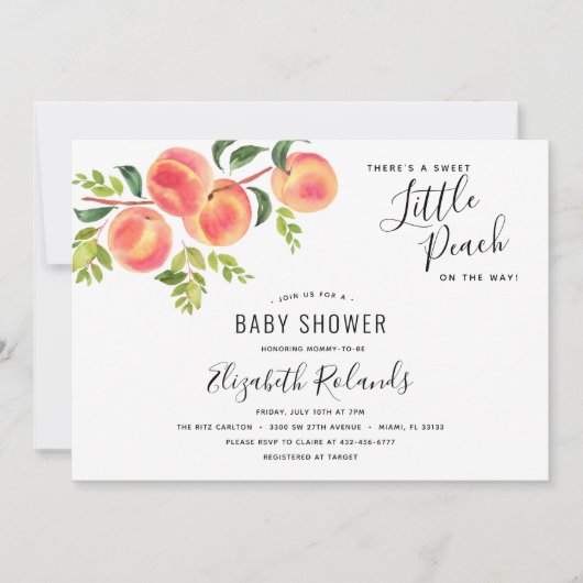 Uitnodiging tot het indienen van kleine kleine Bab (Voorkant)