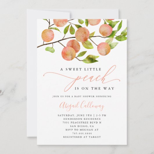 Uitnodiging tot het indienen van kleine kleine Bab (Voorkant)