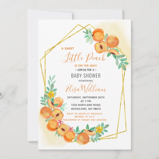 Uitnodiging tot het indienen van kleine kleine Bab (Voorkant)