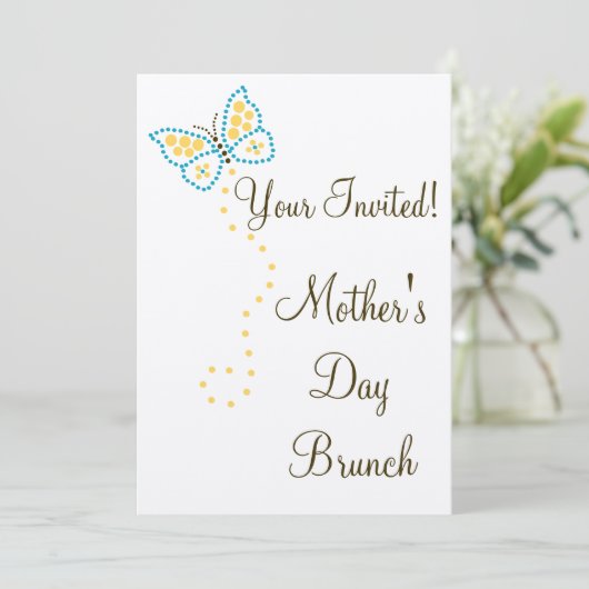 Uitnodiging tot het indienen van kunstvlinders (Staand voorkant)