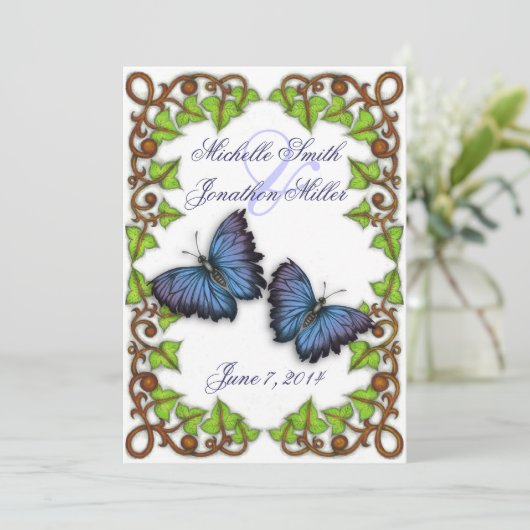 Uitnodiging tot het indienen van liefdes- en boter (Staand voorkant)