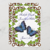 Uitnodiging tot het indienen van liefdes- en boter (Voorkant / Achterkant)