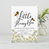 uitnodiging tot het indienen van Little Honey Bee (Staand voorkant)