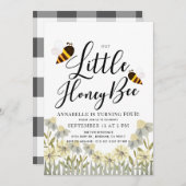 uitnodiging tot het indienen van Little Honey Bee (Voorkant / Achterkant)