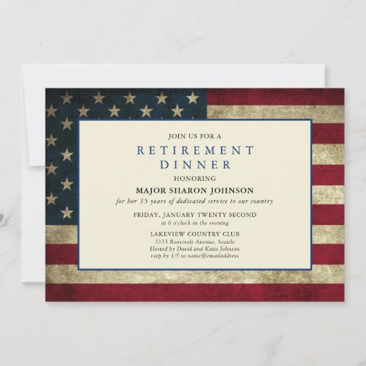 Uitnodiging tot het indienen van militaire roodwit (Voorkant)