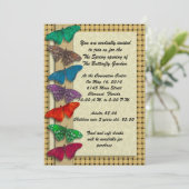 uitnodiging tot het indienen van naturen met vlind (Staand voorkant)