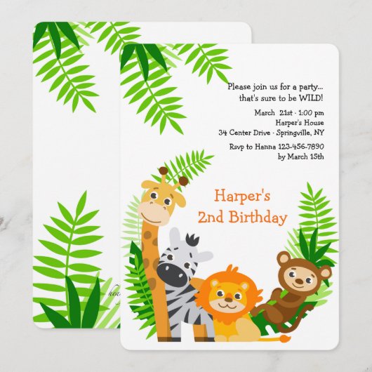 Uitnodiging tot het indienen van Oerwouden (Voorkant / Achterkant)