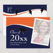 uitnodiging tot het indienen van Oranje Afstudere (Voorkant / Achterkant)