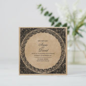 Uitnodiging tot het indienen van oud papier voor (Staand voorkant)