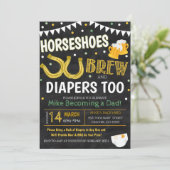 Uitnodiging tot het indienen van paarden en Baby s (Staand voorkant)