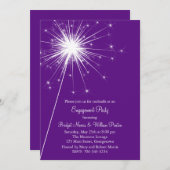 Uitnodiging tot het indienen van Paarse Verlovinge (Voorkant / Achterkant)