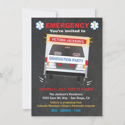 Uitnodiging tot het indienen van paramedische of E (Voorkant)