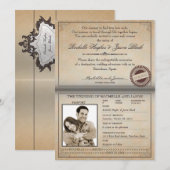 uitnodiging tot het indienen van paspoorten (Voorkant / Achterkant)