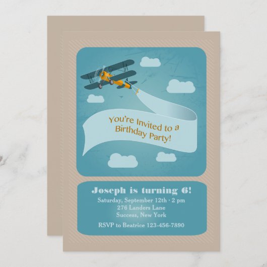  uitnodiging tot het indienen van plannen (Voorkant / Achterkant)