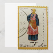 uitnodiging tot het indienen van postzegels (Voorkant / Achterkant)