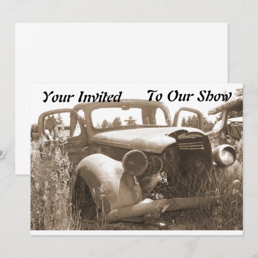 Uitnodiging tot het indienen van rijbewijzen voor (Voorkant / Achterkant)