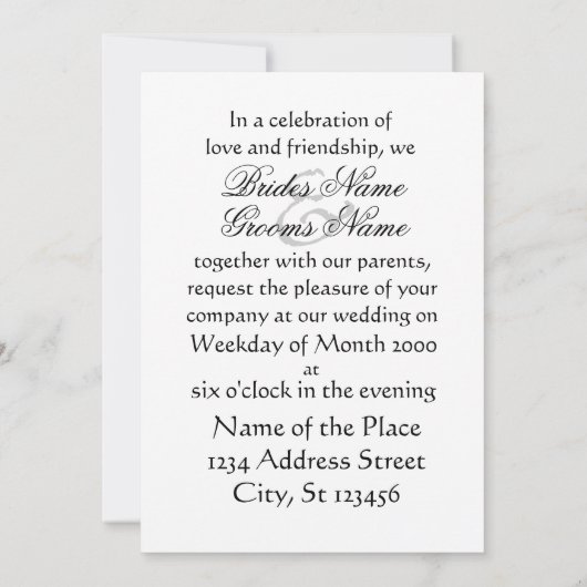 Uitnodiging tot het indienen van rozen-weddenschap (Achterkant)