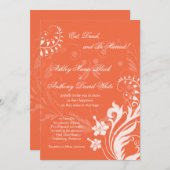 uitnodiging tot het indienen van Sinaasappels en (Voorkant / Achterkant)